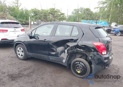 2017 Chevrolet Trax Ls из США, поврежденный, VIN 3GNCJKSB7HL274693